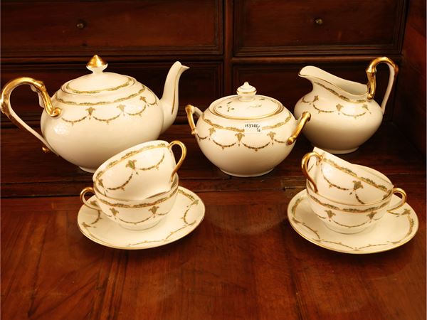 Porcelain tea service, Richard Ginori