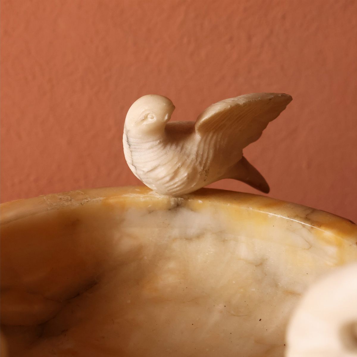 Alzata in Alabastro Giallo