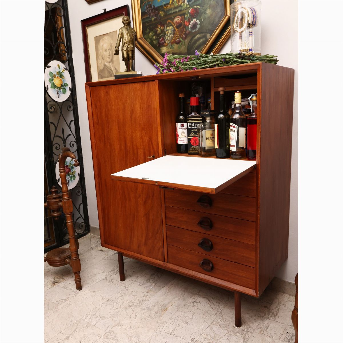 Mobile Bar in Mogano, Mobili Bianchi Firenze