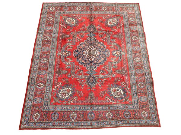 Old-made Persian Tabriz carpet