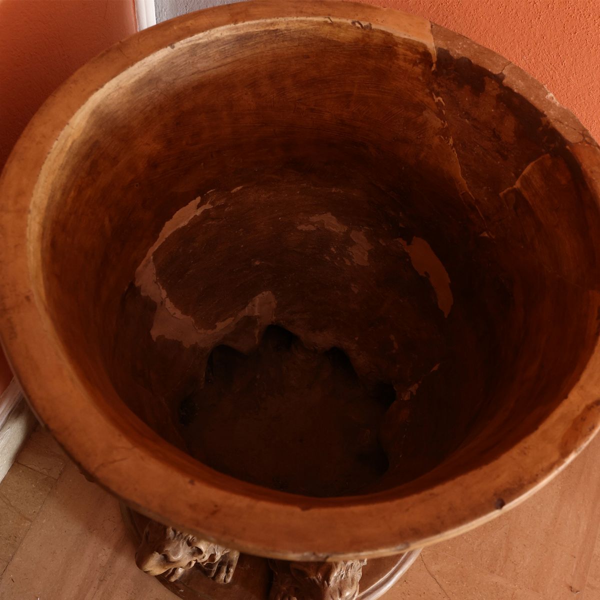 Grande Portavasi in Terracotta, Dini e Cellai, Signa