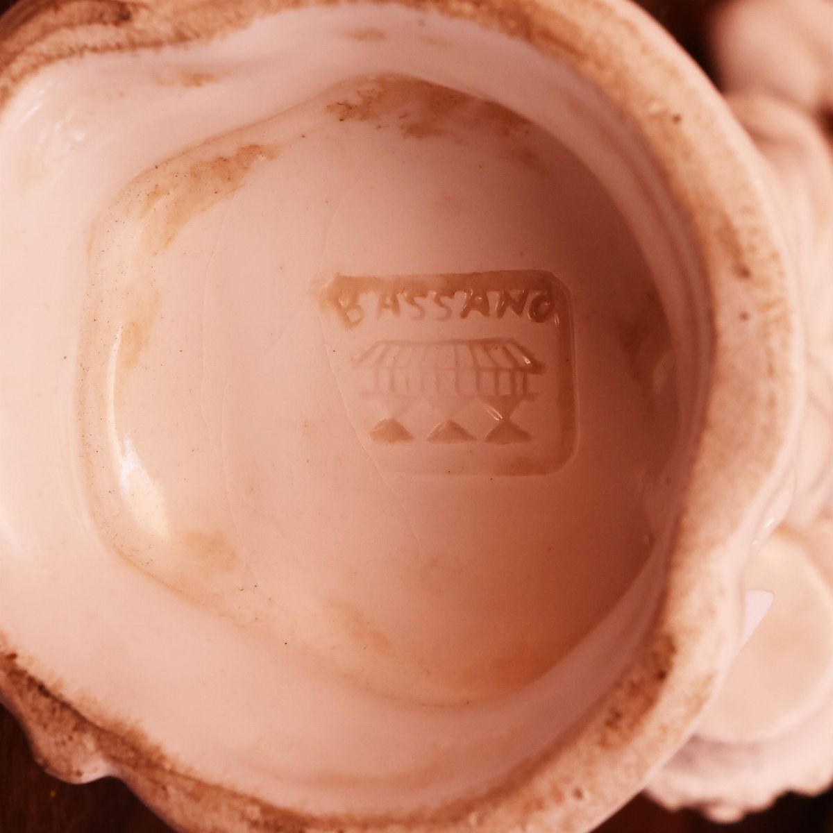 Caffettiera in Maiolica