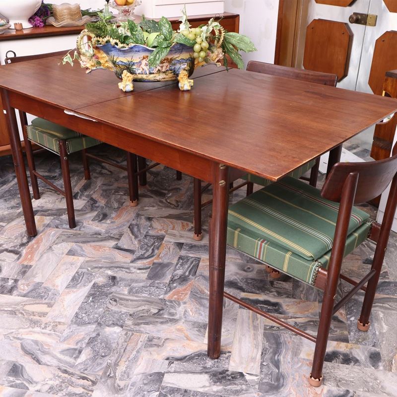 Tavolo da Pranzo Allungabile in Tek