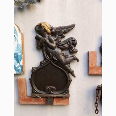 Quattro Elementi Decorativi in Ghisa