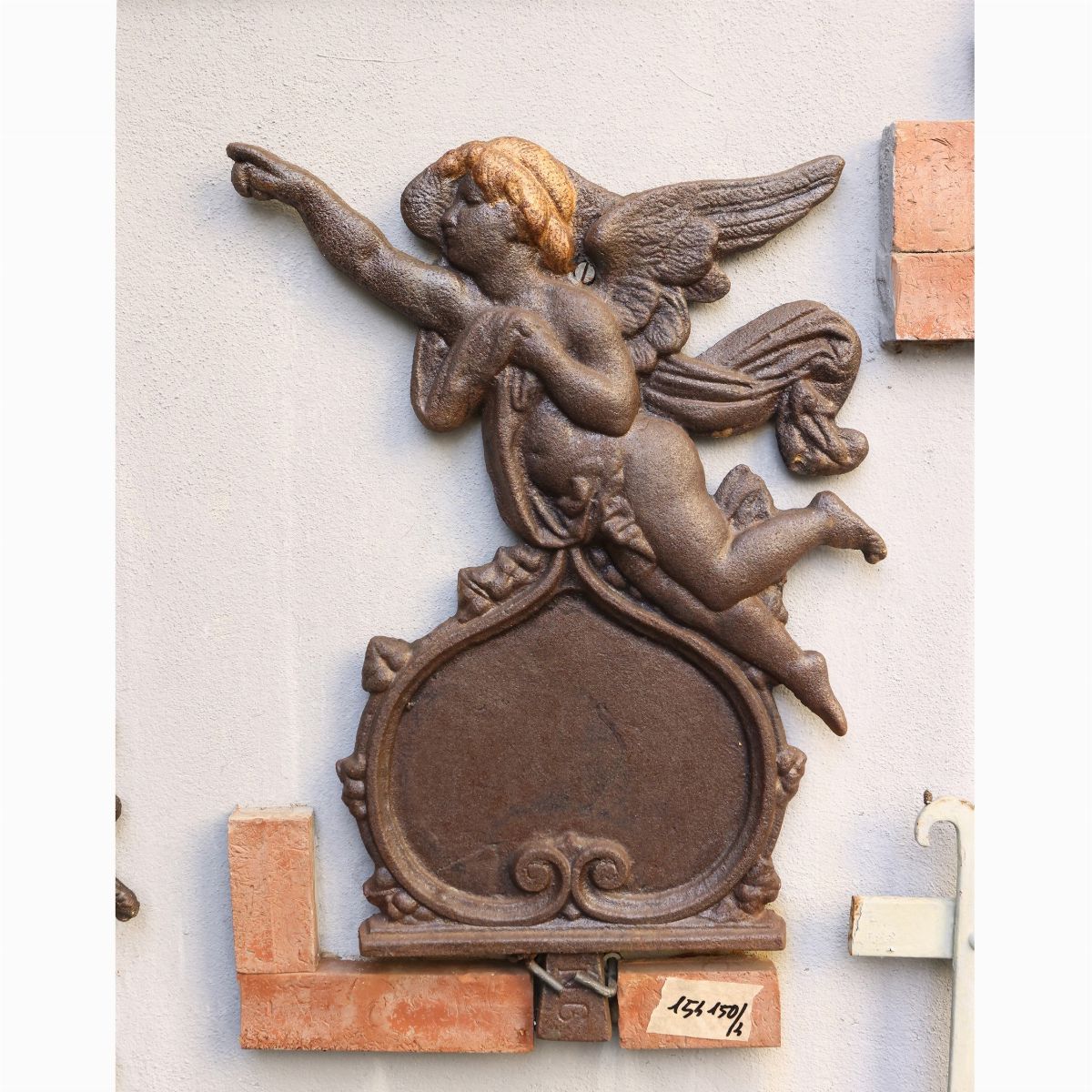 Quattro Elementi Decorativi in Ghisa