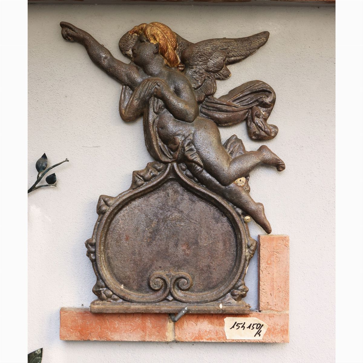 Quattro Elementi Decorativi in Ghisa