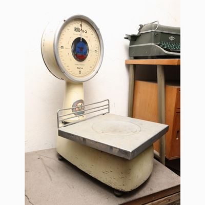 Bilancia Vintage in Metallo, Roto Pavia Rondi e Tognoli