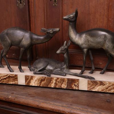 Gruppo Animalier in Metallo