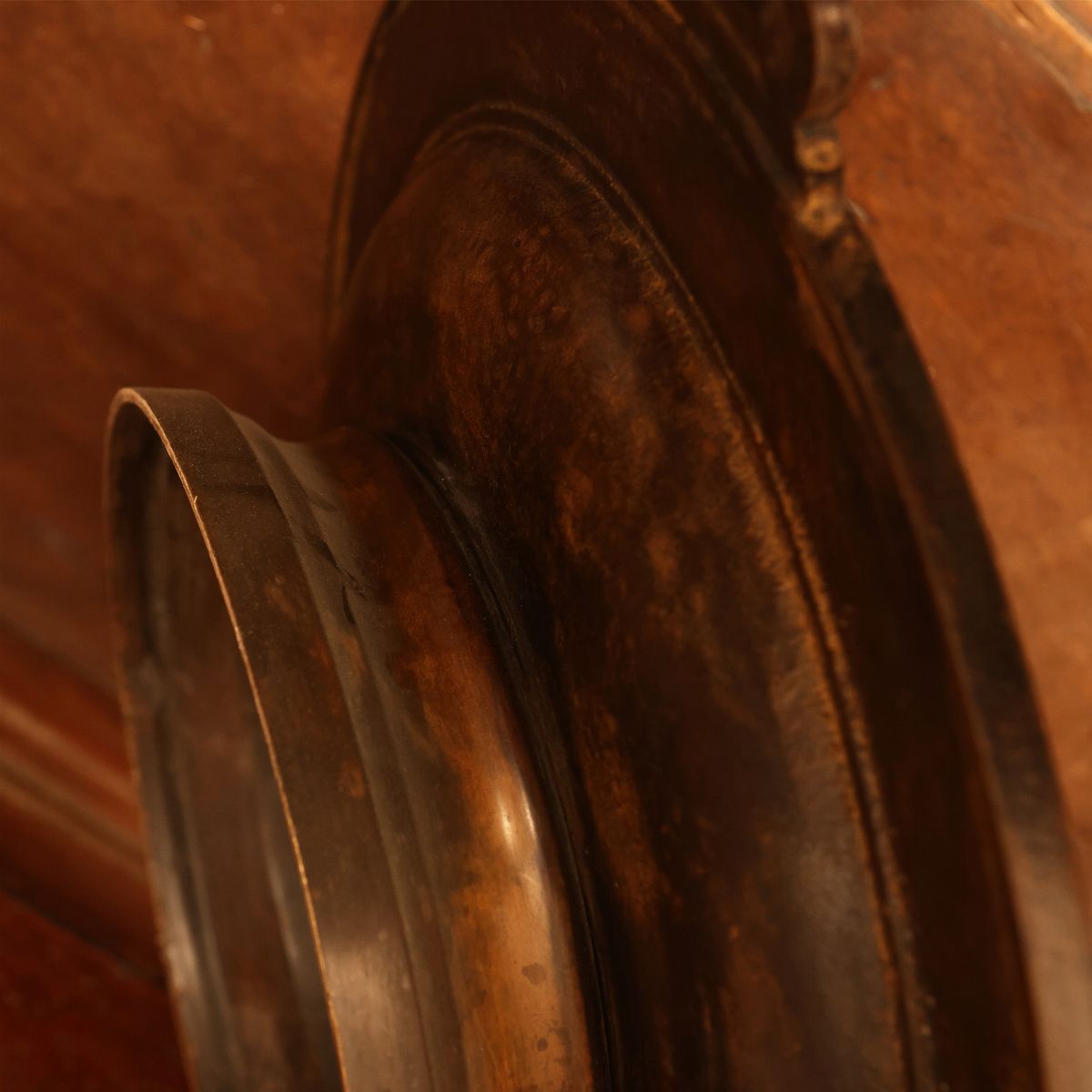 Alzata Centrotavola in Bronzo, E. Provost