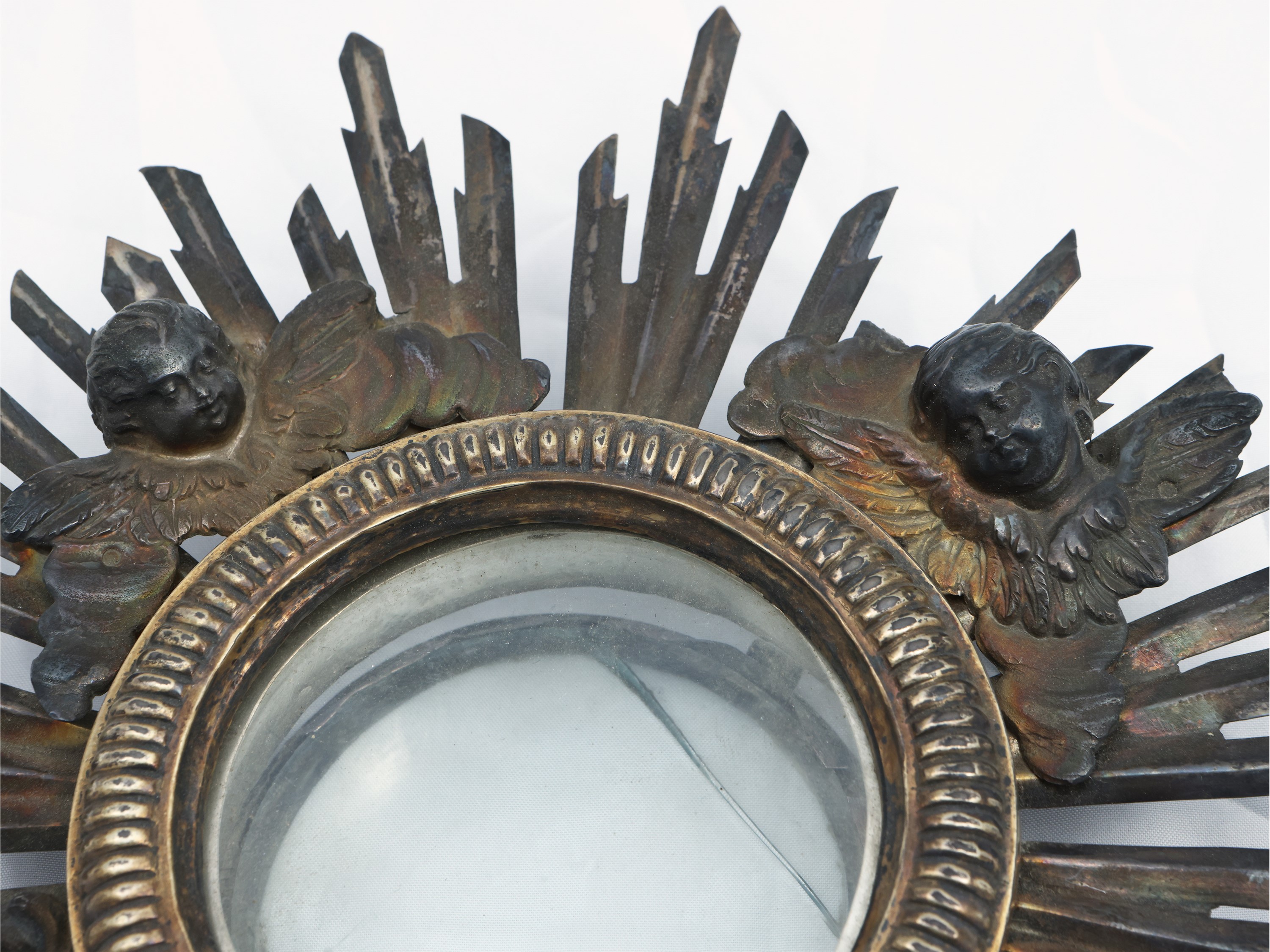 Ostensorio in Argento e Argento Vermeil, Genova XIX Secolo