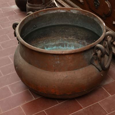 Cachepot in Rame