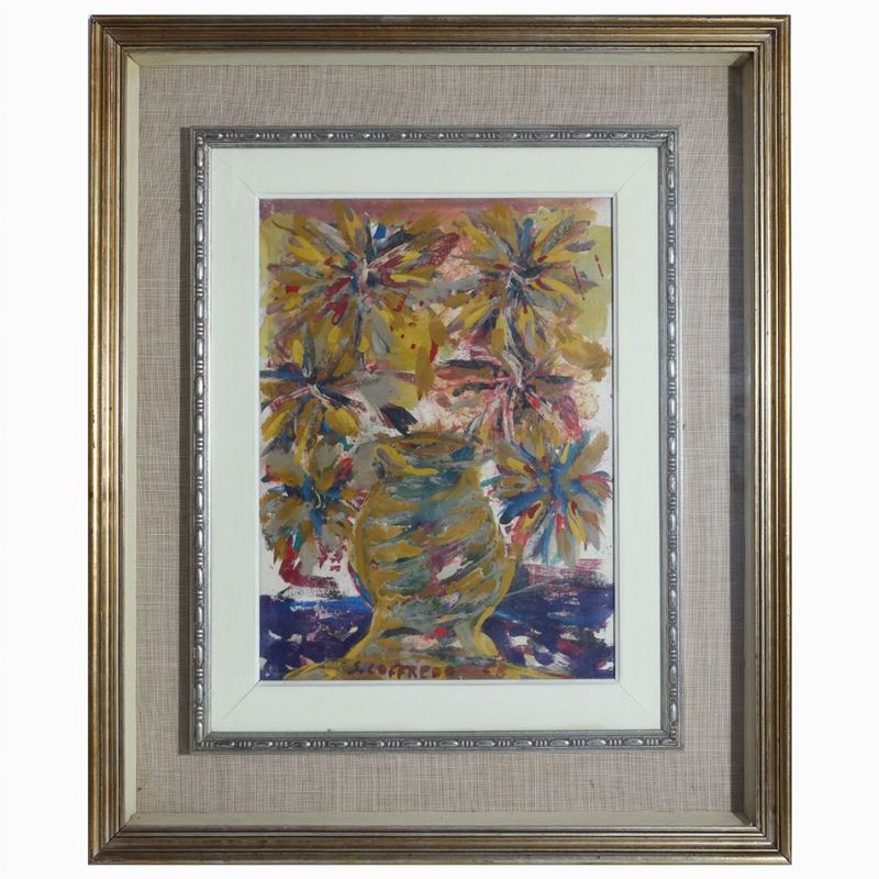 Silvio Loffredo - Vaso di Fiori 1968