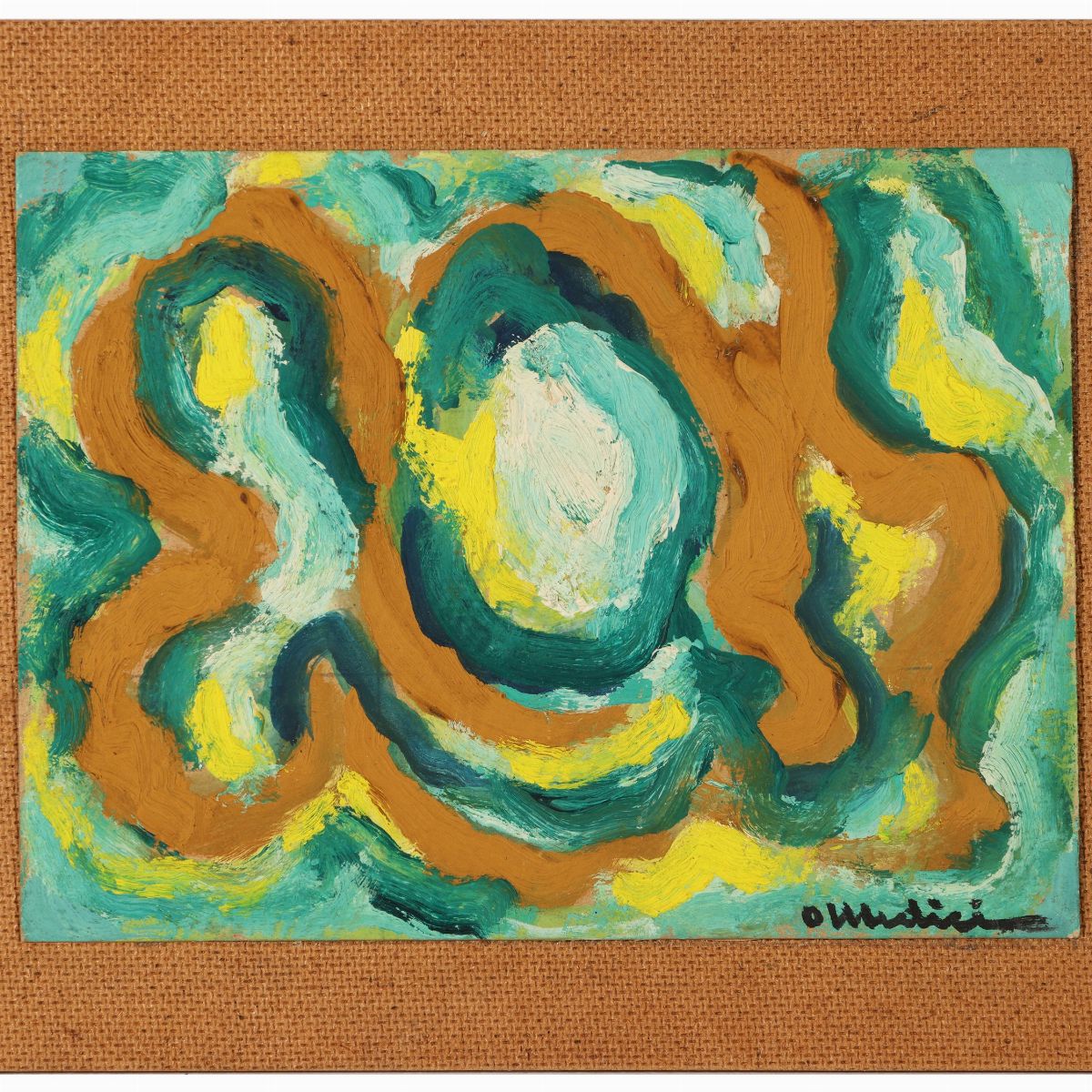 Osvaldo Medici del Vascello - Movimento Curvilineo 1968 - Paese sul Mare 1961 - Studio 1962