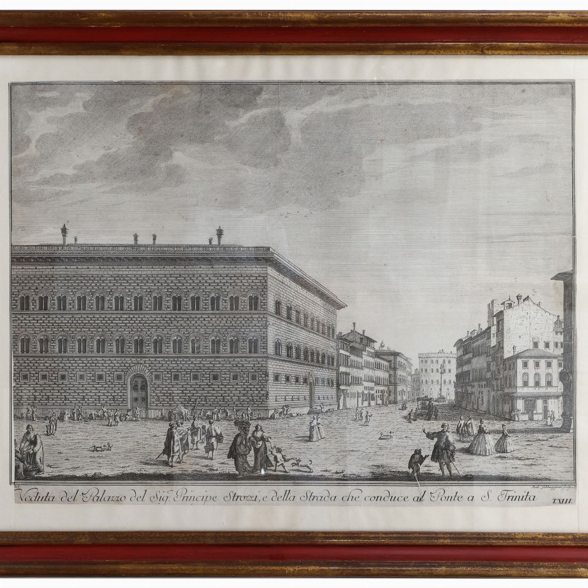 Due Vedute di Firenze, da Giuseppe Zocchi