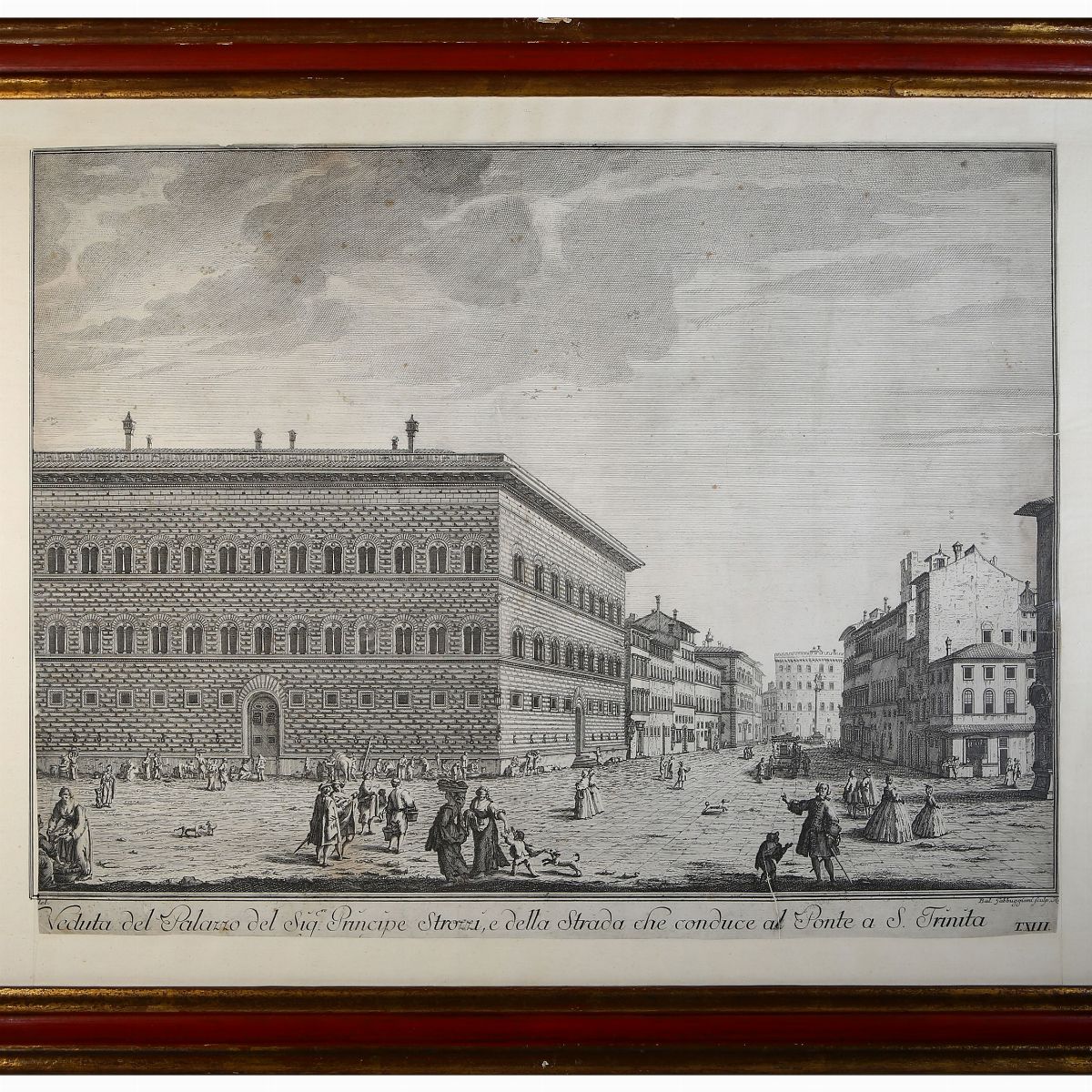 Due Vedute di Firenze, da Giuseppe Zocchi