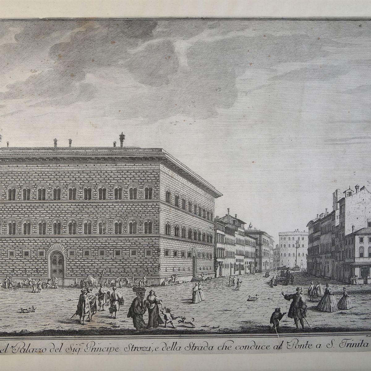 Due Vedute di Firenze, da Giuseppe Zocchi