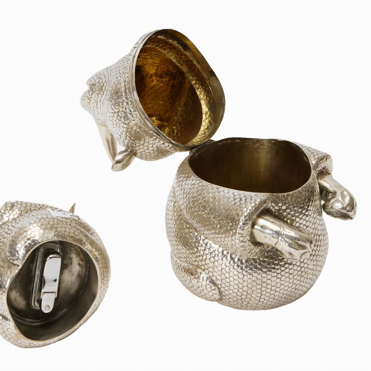 Set Animalier in Argento
