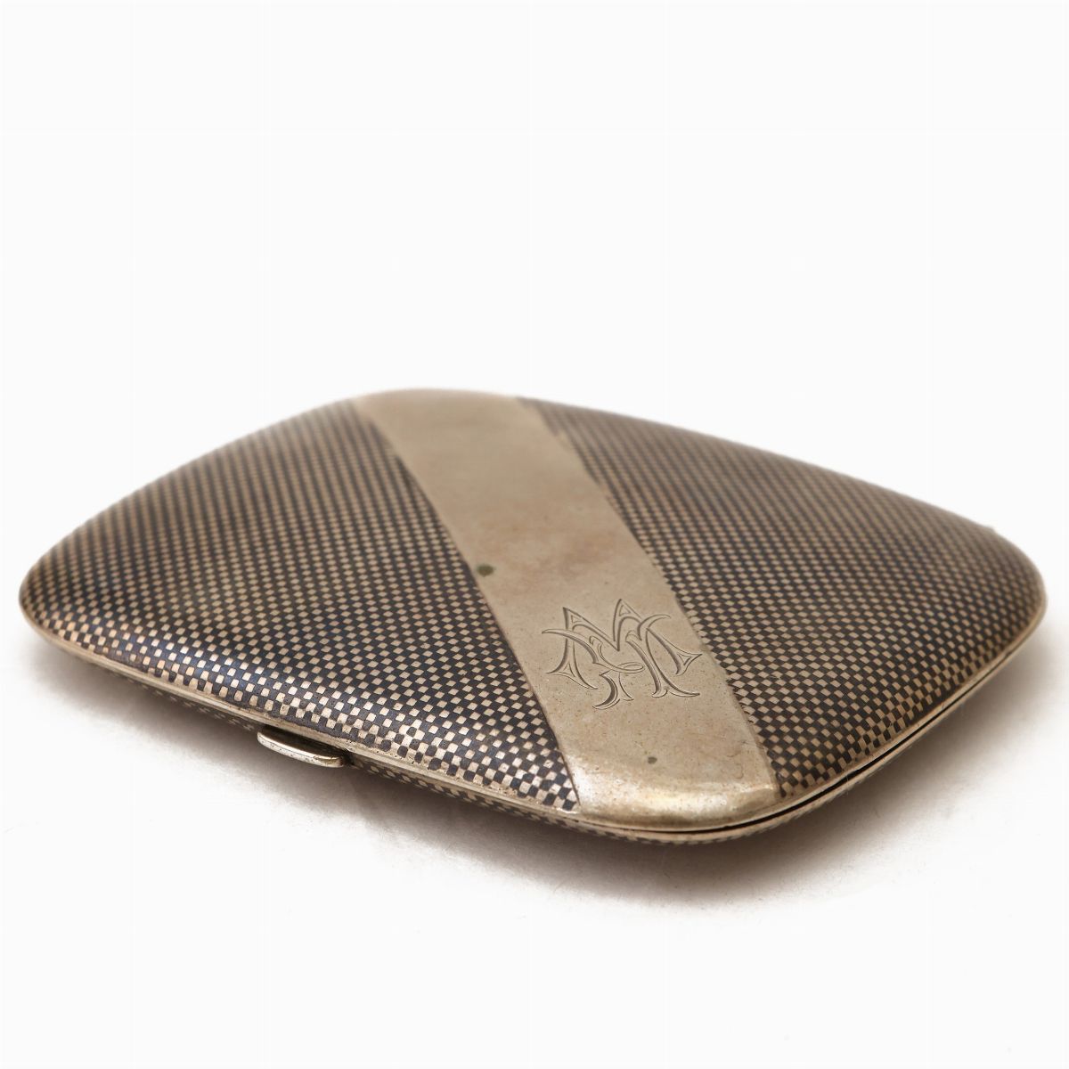 Scatola Portasigarette in Argento Niellato, Impero Austro-ungarico, 1915