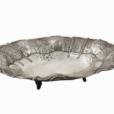 Cestino Centrotavola in Argento