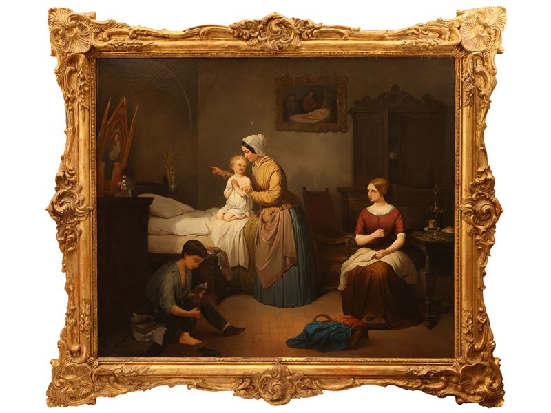 Cesare Bartolena - Preghiera della Sera 1852