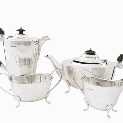 Servizio da Tè e Caffè in Argento, Città di Sheffield, 1937