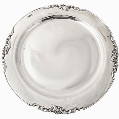 Vassoio Circolare in Argento