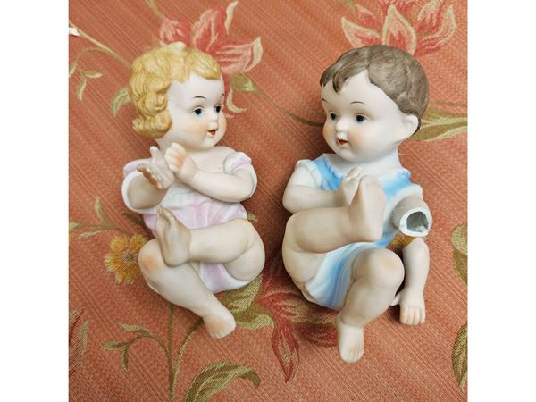 Due bebè in biscuit