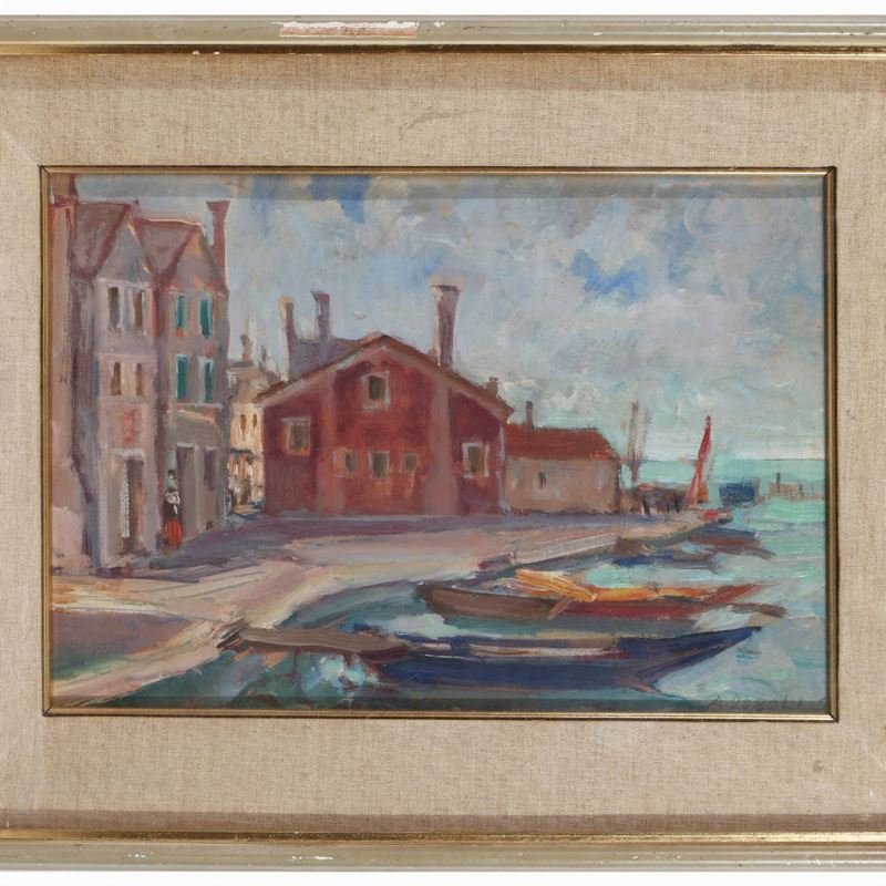 Augusto Zoboli - Laguna Veneziana, Anni Cinquanta