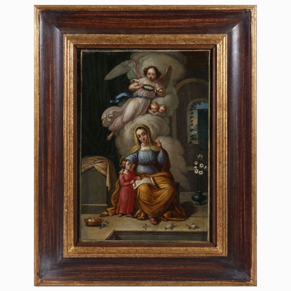 The education of the Virgin 19th century