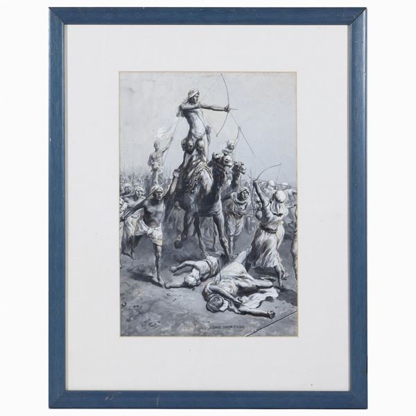 Carlo Chiostri - Battle scene