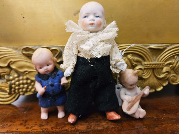 Three little dolls