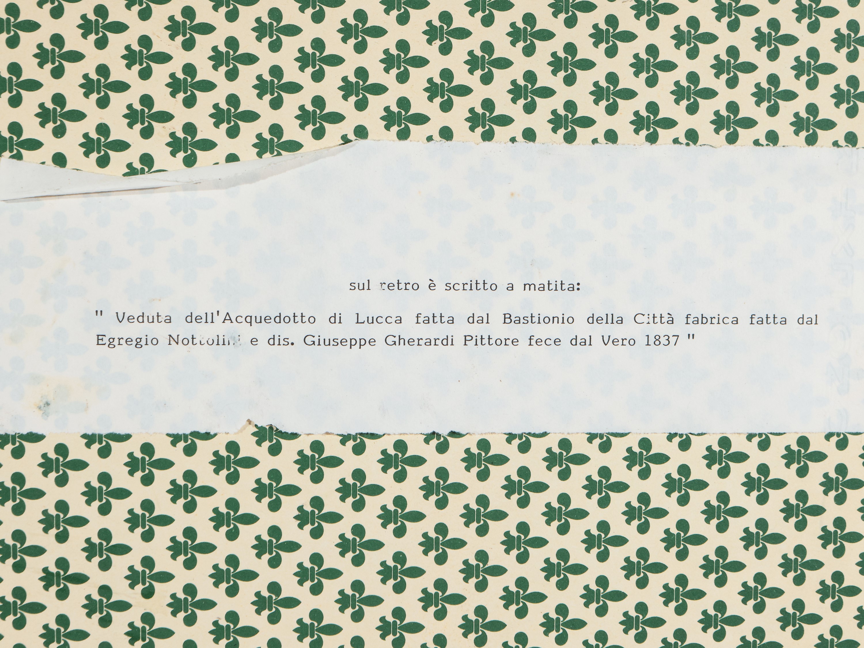 Giuseppe Gherardi - Veduta Dell'acquedotto di Lucca / Veduta della Forra Dell'acquedotto di Lucca...