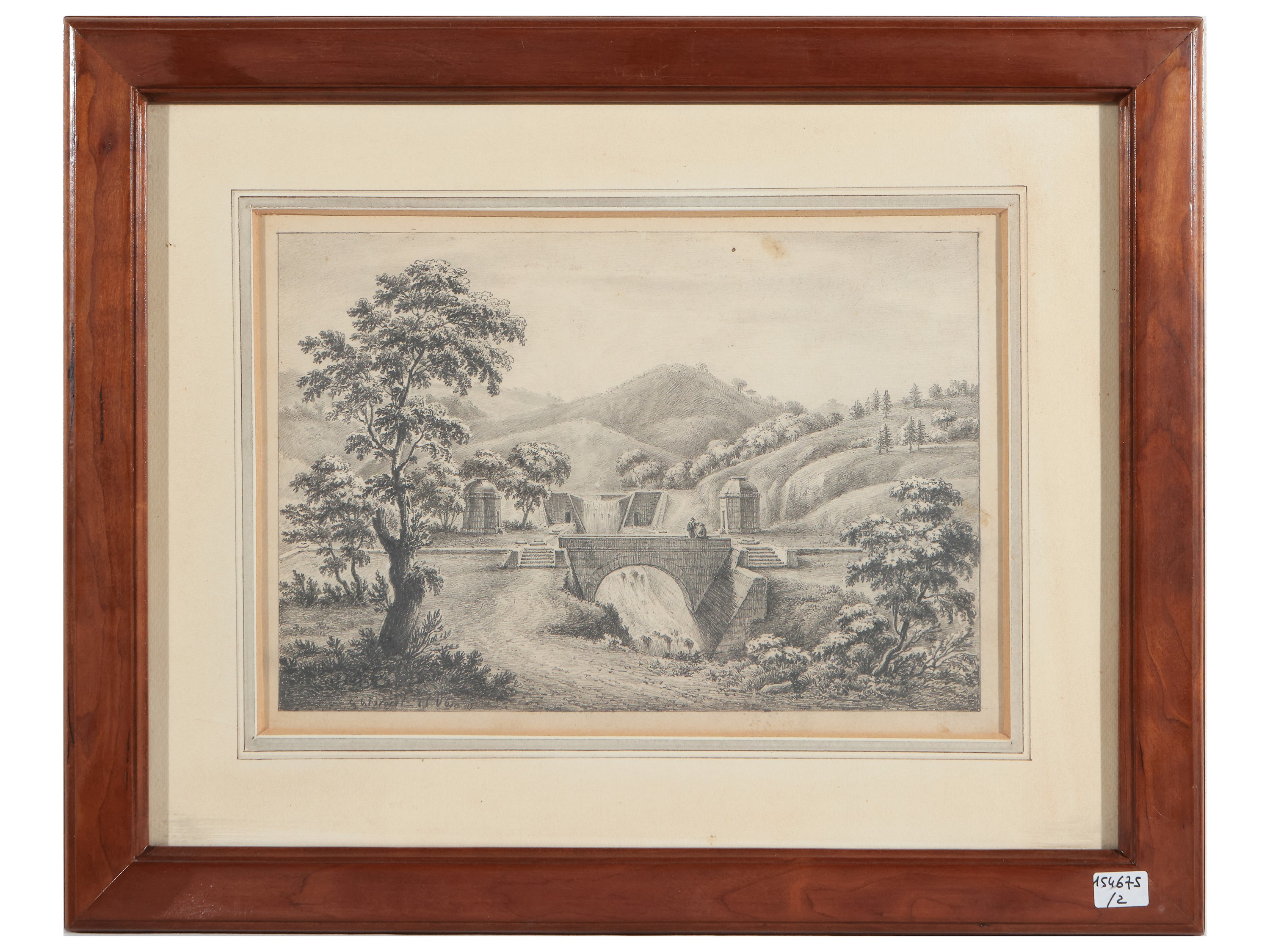 Giuseppe Gherardi - Veduta Dell'acquedotto di Lucca / Veduta della Forra Dell'acquedotto di Lucca...