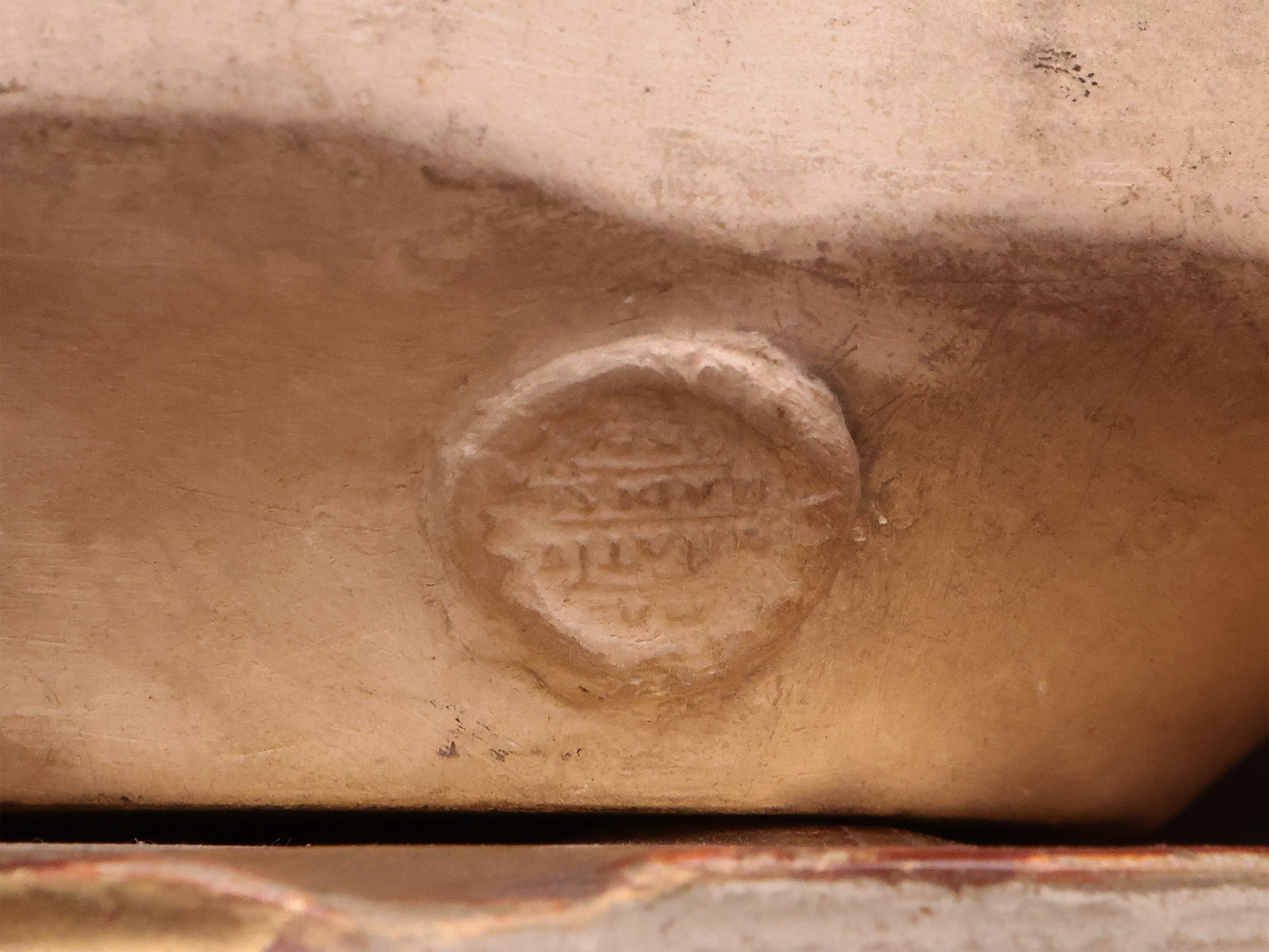 Testa di Bambino in Terracotta Tinta Bianca, Manifattura di Signa