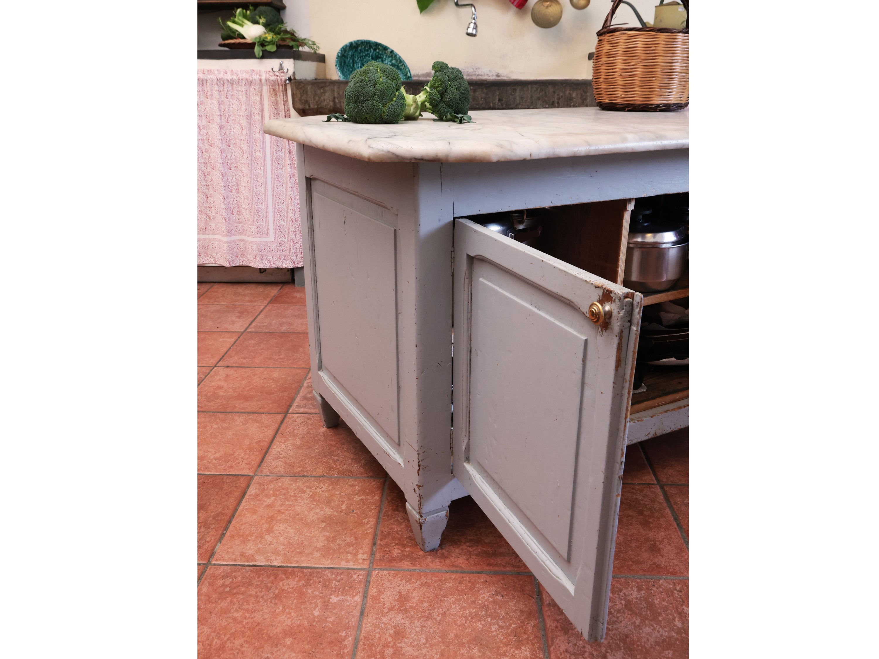 Credenza Campagola da Centro in Legno Tenero