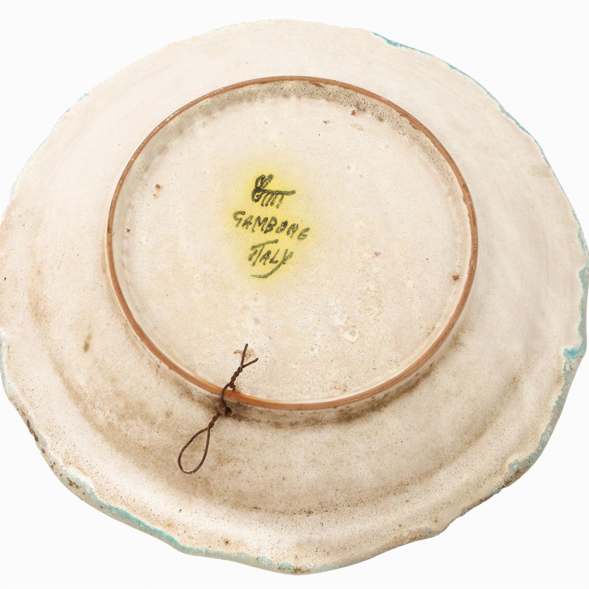 Piatto da Parata in Ceramica, Guido Gambone