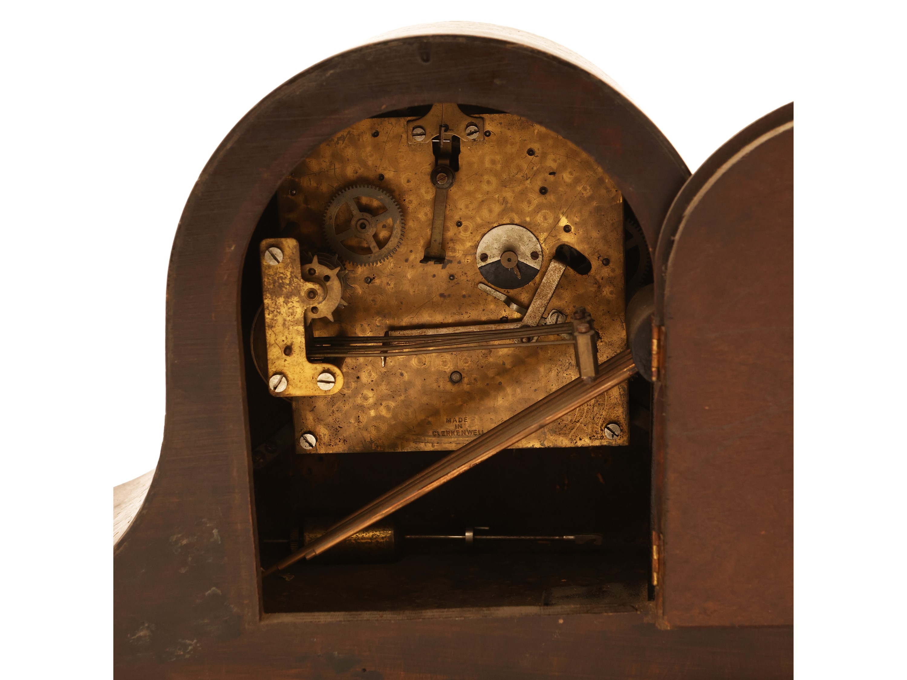 Orologio da Tavolo in Legno Ebanizzato