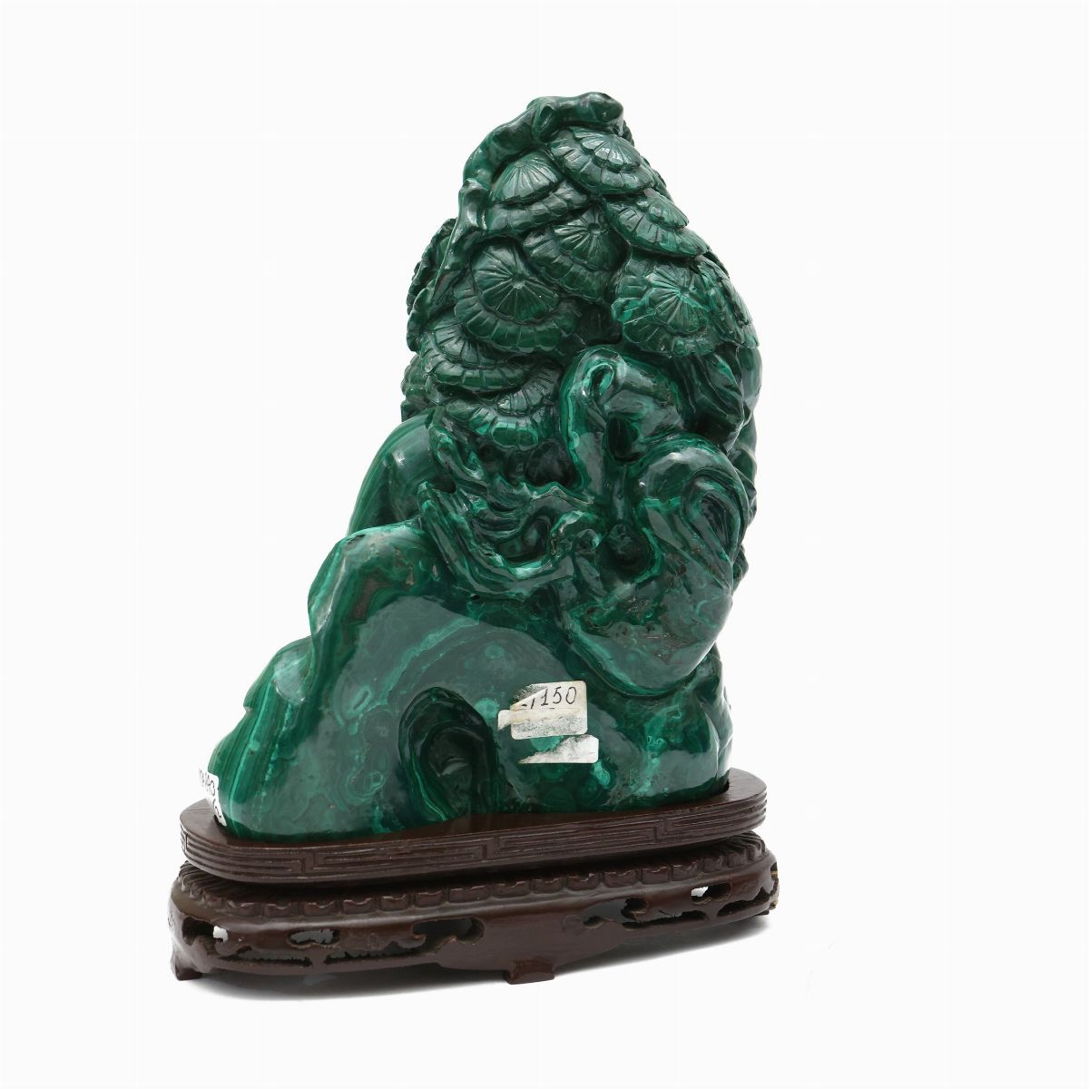 Gruppo Orientale in Malachite