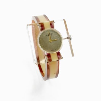 Gucci, Orologio da Polso in Perpex