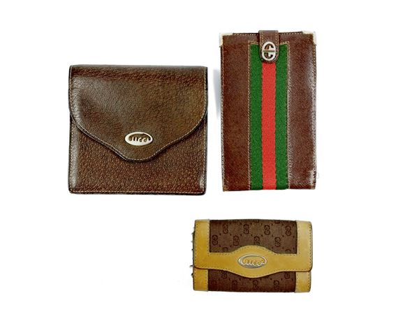 Gucci, lotto di tre accessori  - Asta Vintagemania - Maison Bibelot - Casa d'Aste Firenze - Milano