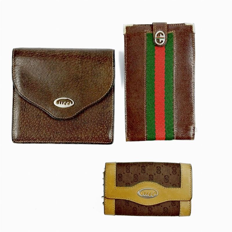 Gucci, Lotto di Tre Accessori