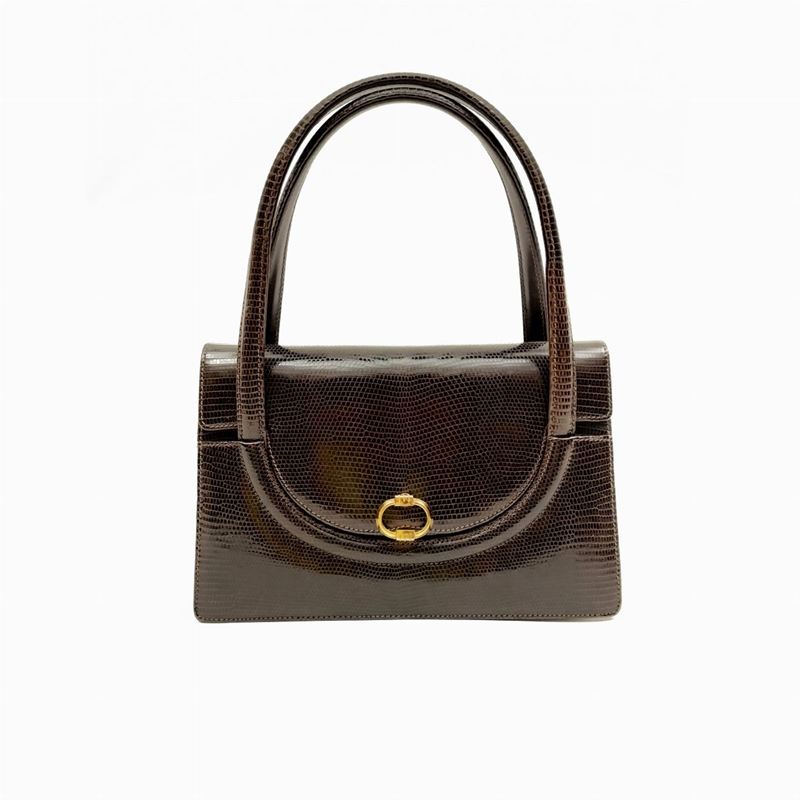 Gucci, Borsa a Mano Marrone