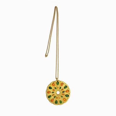 Trifari, Collana con Grande Pendente