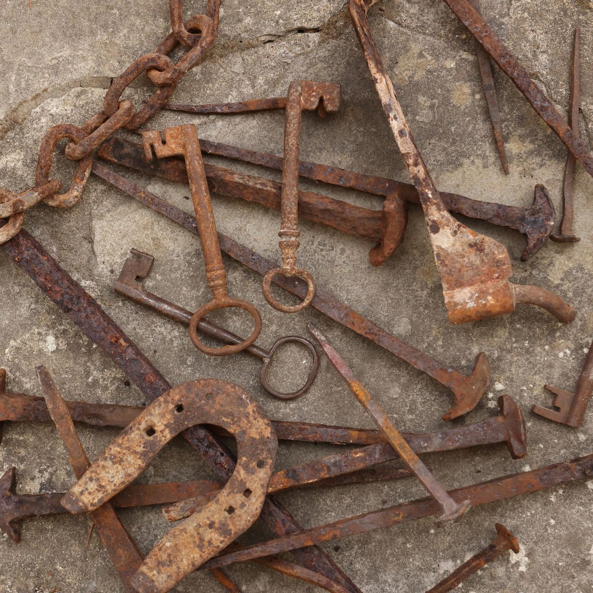 Lotto di Curiosità Rustiche D'epoca
