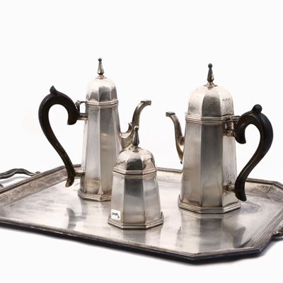 Servizio da Tè e Caffè in Argento