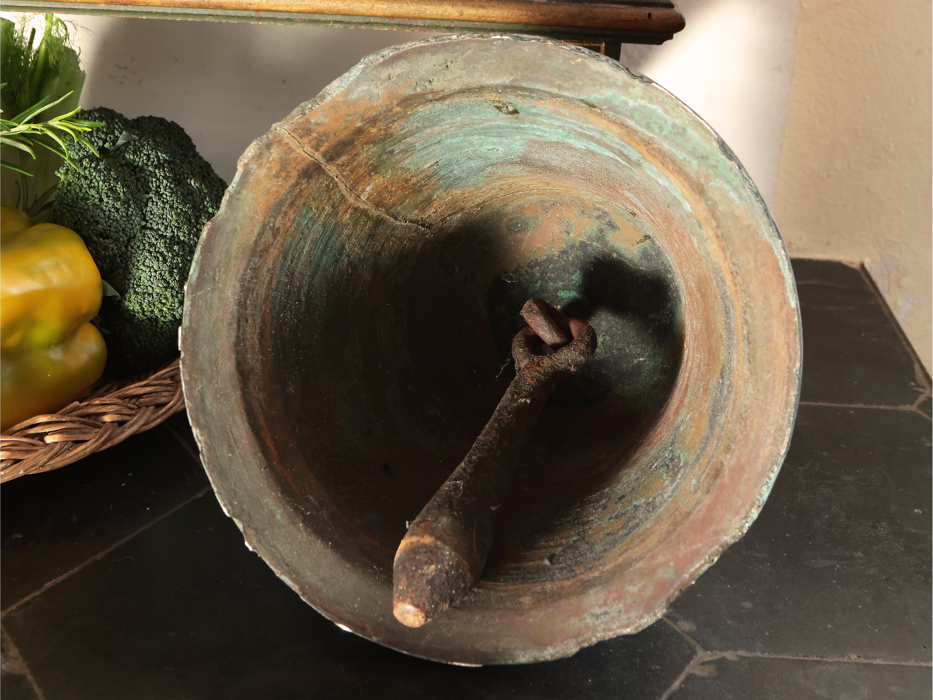 20 Campane Bronzo Vintage - Per Decorazioni Fai Da Te, Wind Chimes, Matrimoni, 2 Dimensioni (26mm E 38mm) - Foto 3