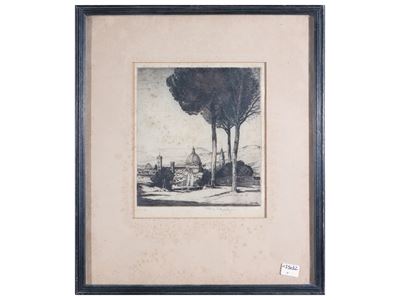 Veduta di Firenze 1914