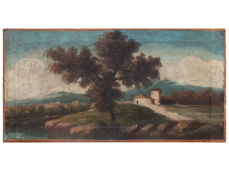 Scuola Italiana del XIX Secolo - Paesaggi