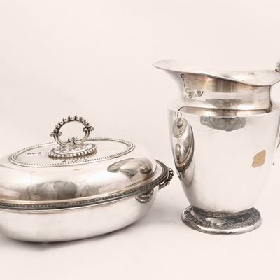 Legumiera Scaldavivande in Metallo Argentato, Mappin & Webb