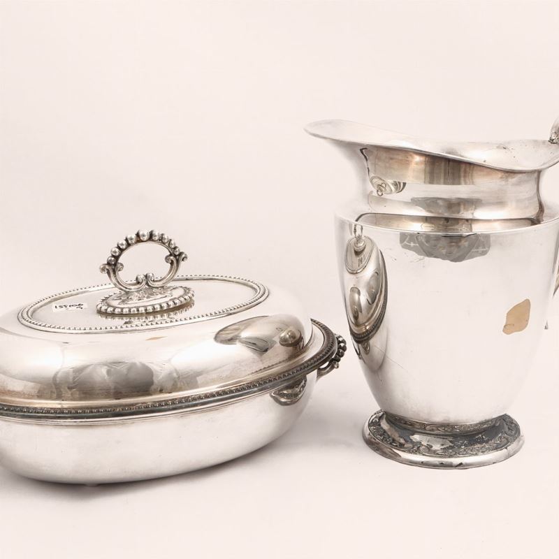 Legumiera Scaldavivande in Metallo Argentato, Mappin & Webb